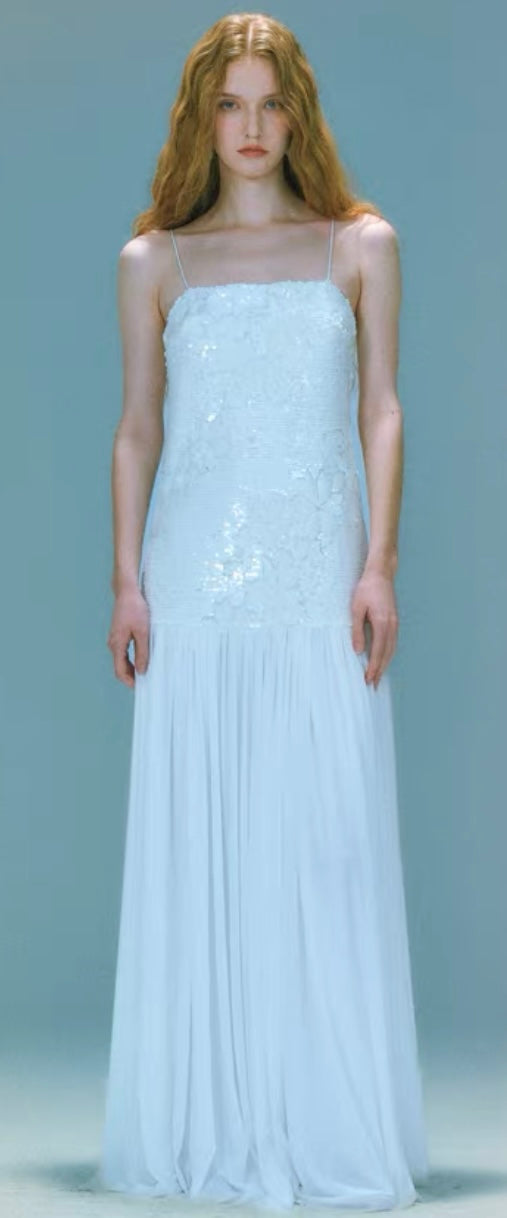 Sky blue and White