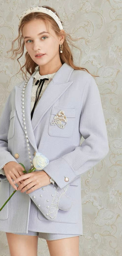Wonderland White and Blue Set