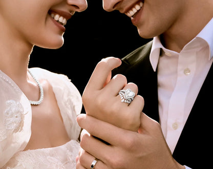 True Love Heart Diamond Ring
