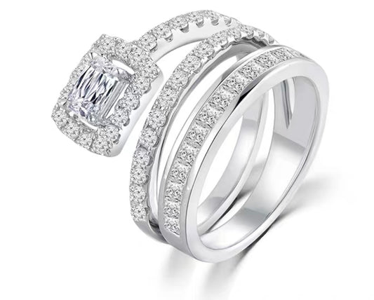 Unique Layer Diamond Ring